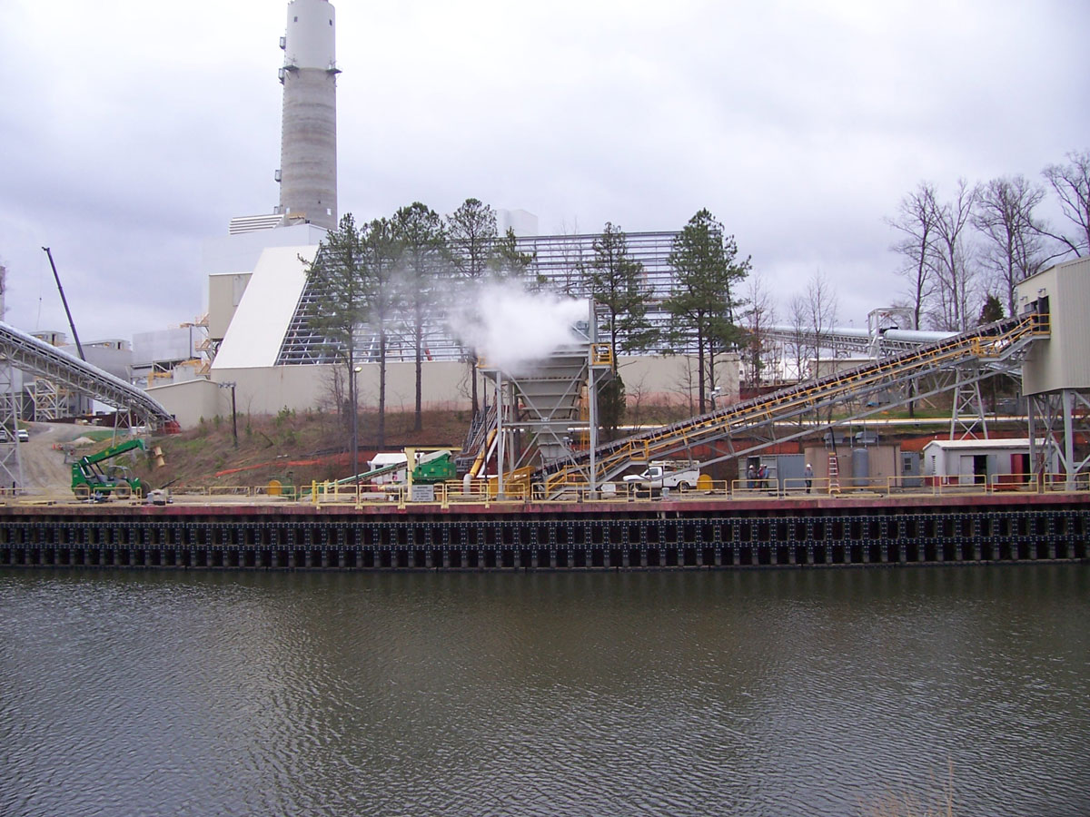 Dust suppression on power generation operation